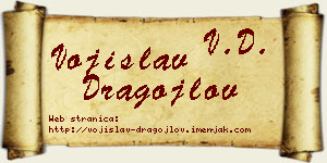 Vojislav Dragojlov vizit kartica